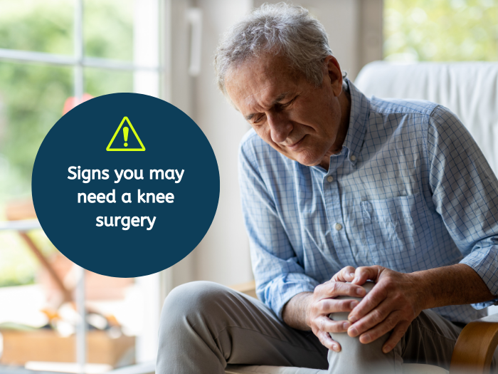 Signs You May Need A Knee Replacement Surgery Singapore Sports And